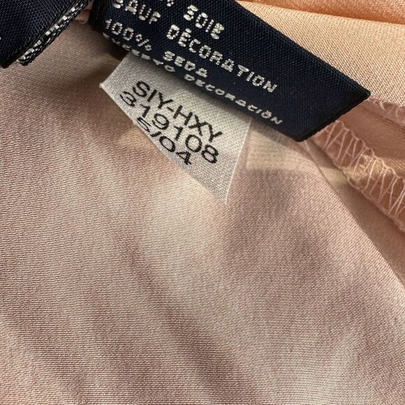 hilfiger 100% silk pink cami Size L - Picture 6 of 7